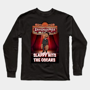 SLAPPY HITS THE OSCARS Long Sleeve T-Shirt